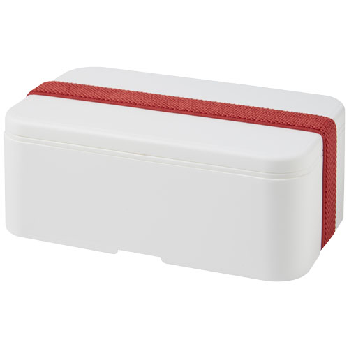 Boîte repas publicitaire 700ml MIYO Blanc / Rouge